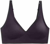 Misharen Wireless Full Coverage Jelly Bra for Women, V-neck, No Steel Ring, Seamless Push-Up with Removable Foam Pads for Yoga activewear and dailywear