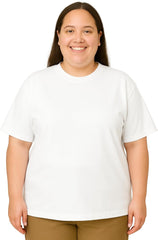 Misharen Pure Cotton Unisex Oversized T-Shirt, Short Sleeves, Dropped Shoulders for Men and Women