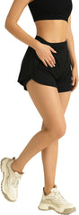 Women's High Waist Seamless Yoga Shorts - Breathable, Recycled Fabric, Sweat-Wicking, Eco-Friendly Gym & Running Shorts