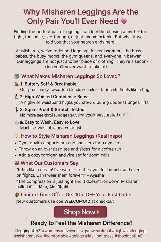Why Misharen Leggings Are the Only Pair You’ll Ever Need 💖