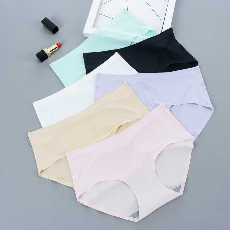 Misharen Women's 8 Piece Combo Breathable Silk Underwear, Seamless Panties, Mid-Rise, Solid Print