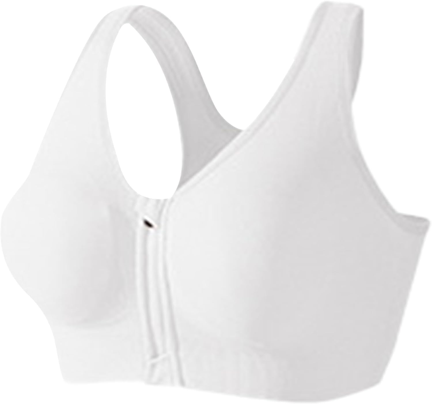Misharen Women Front Zipper Sports Bra High Impact Vest Push Up Running Gym Yoga Sports bra Tops