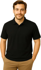 Polo T-Shirt for Men and Women Unisex – 240 GSM Honeycomb Cotton | Ideal for Daily Wear, Officewear, Workwear & Outdoor