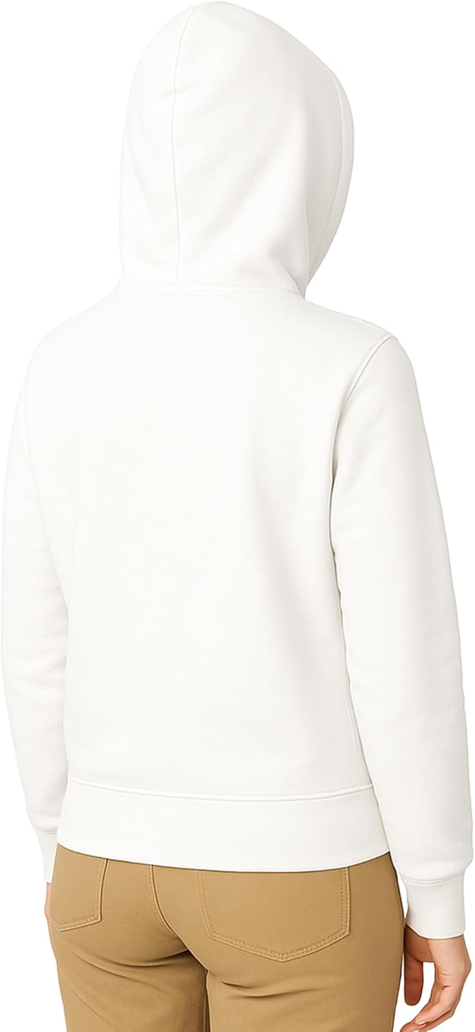 Light Weight Pullover Hoodie, 100% Polyester Fleece, Plain Sweatshirt for Men and Women, Regular Fit