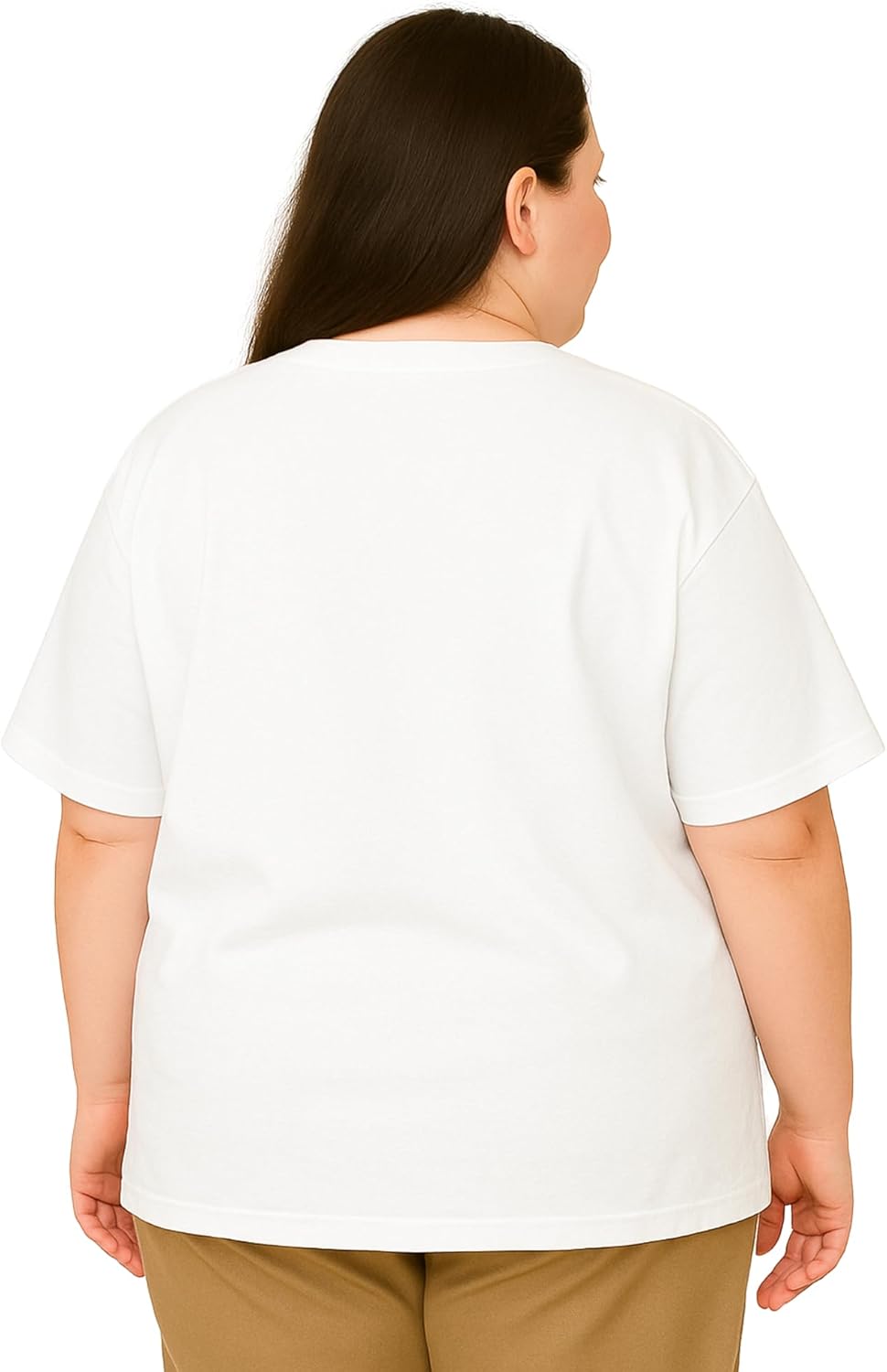 Misharen Pure Cotton Unisex Oversized T-Shirt, Short Sleeves, Dropped Shoulders for Men and Women