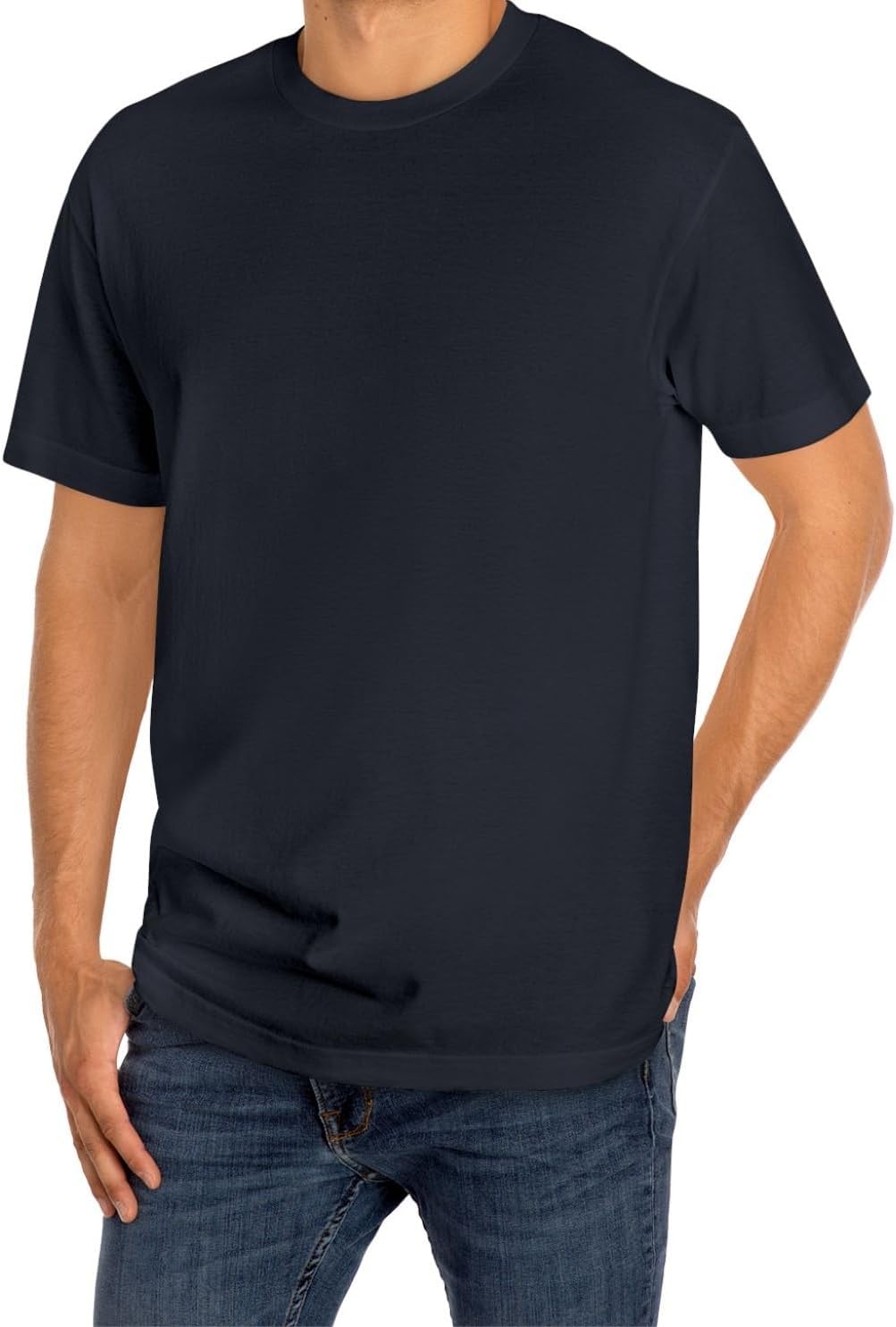 Premium Heavy Cotton T-Shirt for Men & Women | 100% Pure Cotton Tee | Durable, Soft & Classic Unisex Fit