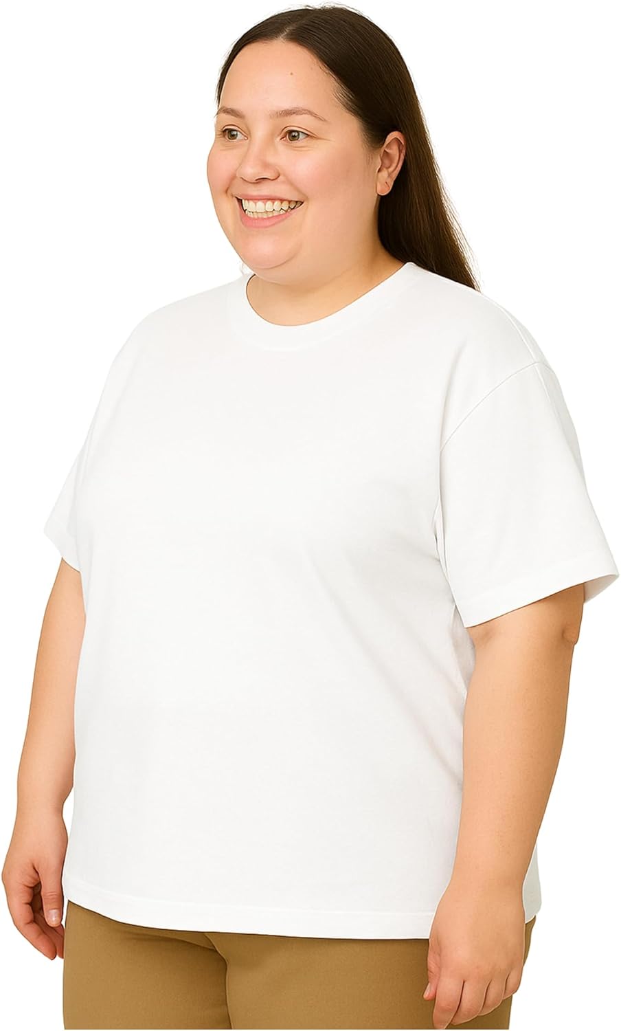 Misharen Pure Cotton Unisex Oversized T-Shirt, Short Sleeves, Dropped Shoulders for Men and Women