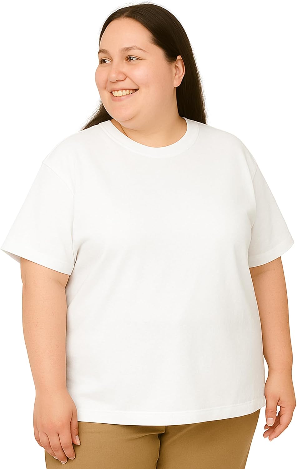Misharen Pure Cotton Unisex Oversized T-Shirt, Short Sleeves, Dropped Shoulders for Men and Women