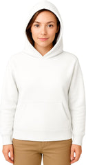 Light Weight Pullover Hoodie, 100% Polyester Fleece, Plain Sweatshirt for Men and Women, Regular Fit