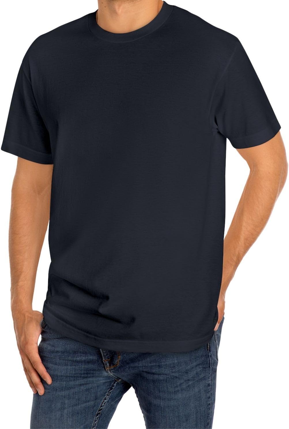 Premium Heavy Cotton T-Shirt for Men & Women | 100% Pure Cotton Tee | Durable, Soft & Classic Unisex Fit