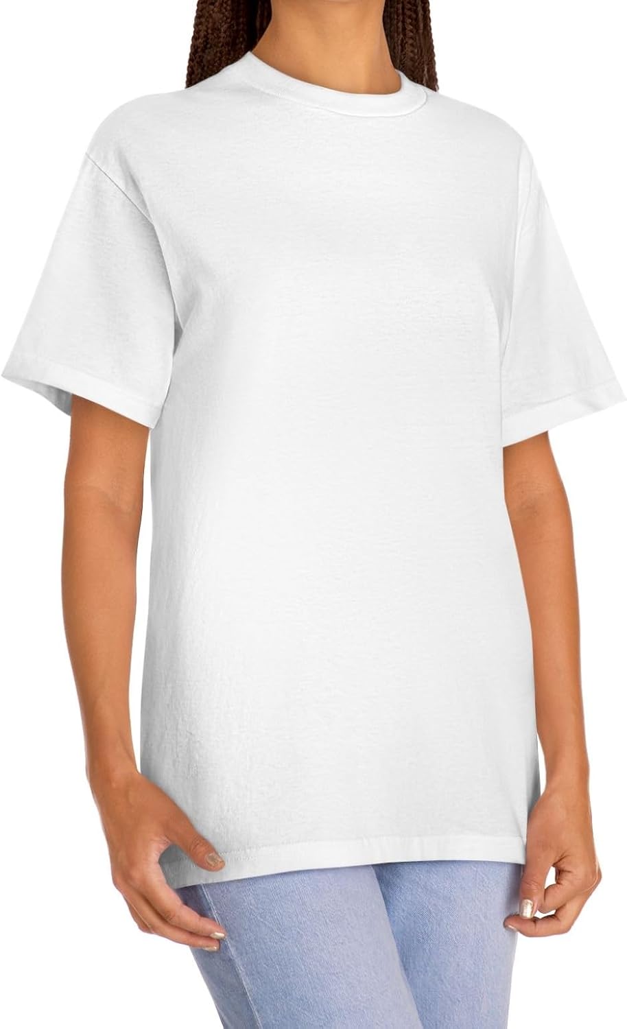 Premium Heavy Cotton T-Shirt for Men & Women | 100% Pure Cotton Tee | Durable, Soft & Classic Unisex Fit