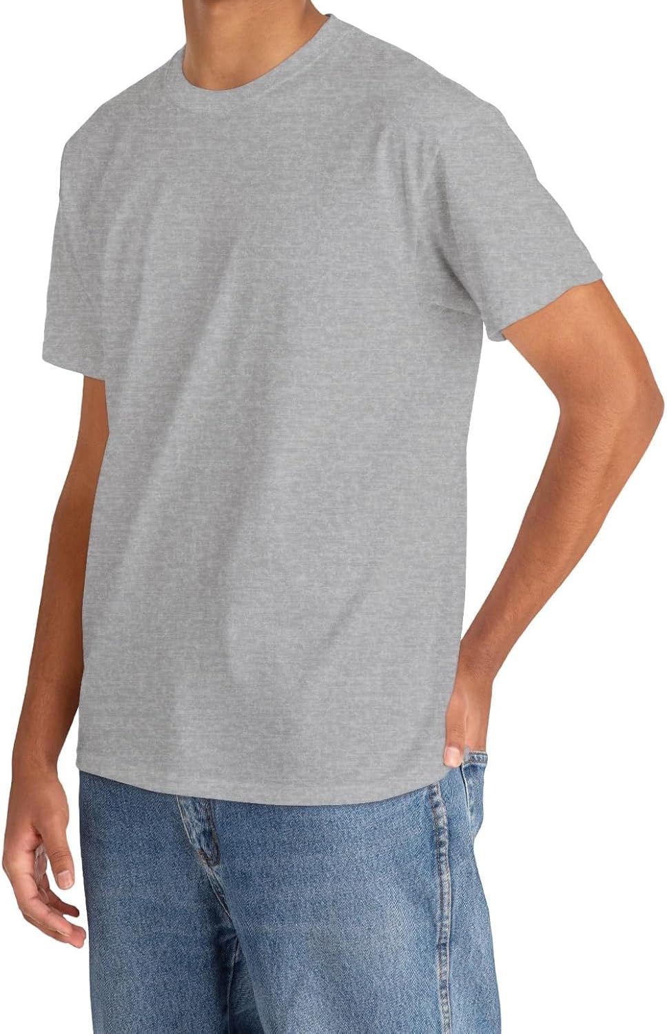 Premium Heavy Cotton T-Shirt for Men & Women | 100% Pure Cotton Tee | Durable, Soft & Classic Unisex Fit