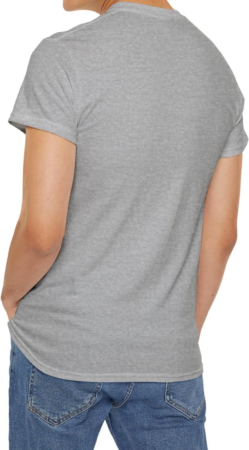 Premium Heavy Cotton T-Shirt for Men & Women | 100% Pure Cotton Tee | Durable, Soft & Classic Unisex Fit