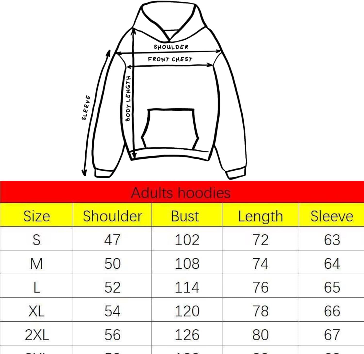 Light Weight Pullover Hoodie, 100% Polyester Fleece, Plain Sweatshirt for Men and Women, Regular Fit