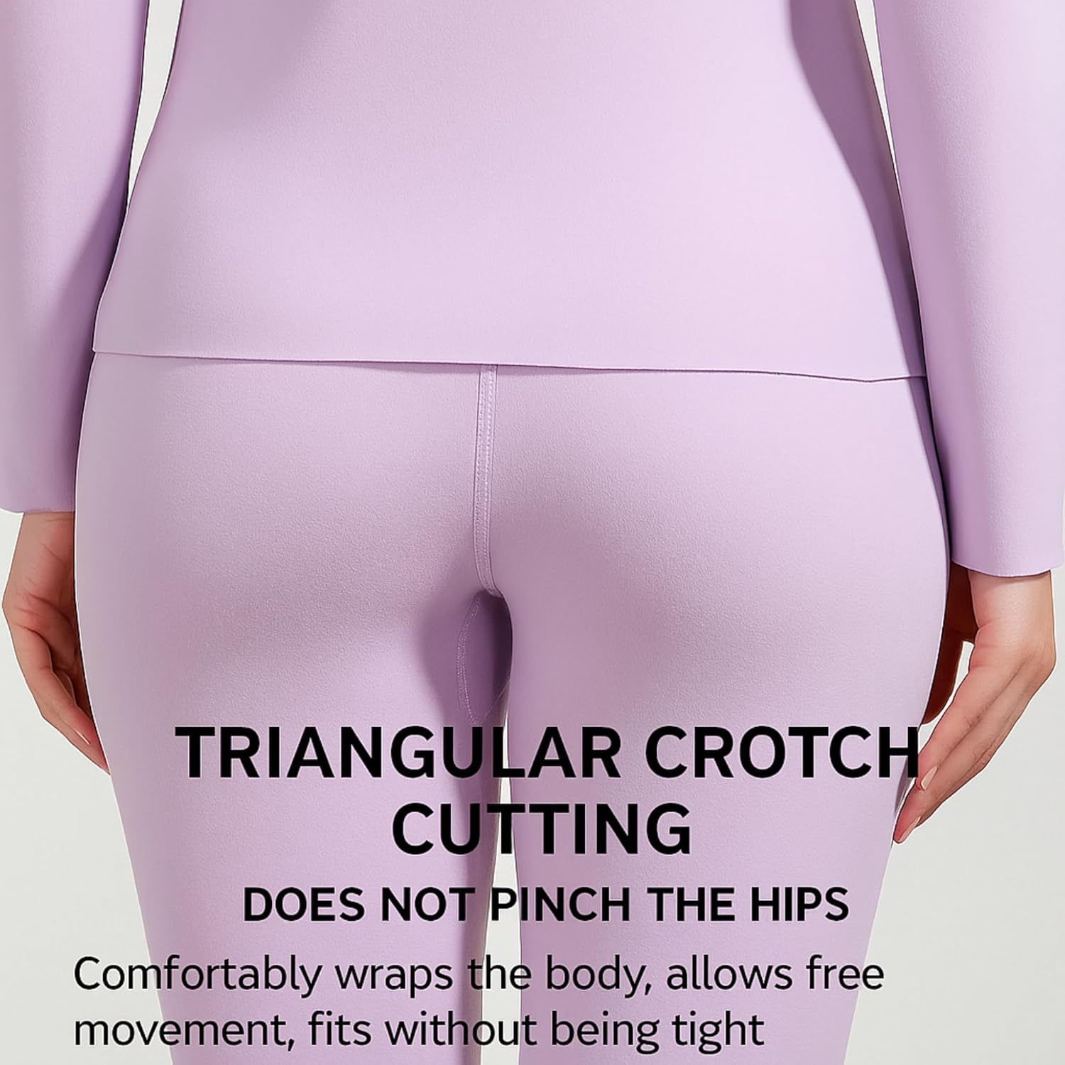 Ultra soft Seamless Thermal Underwear Long Johns 2 Set, Long Sleeve Top and Pants with Fleece Cold Weather Base layer, Quick-Dry For Girls and Women