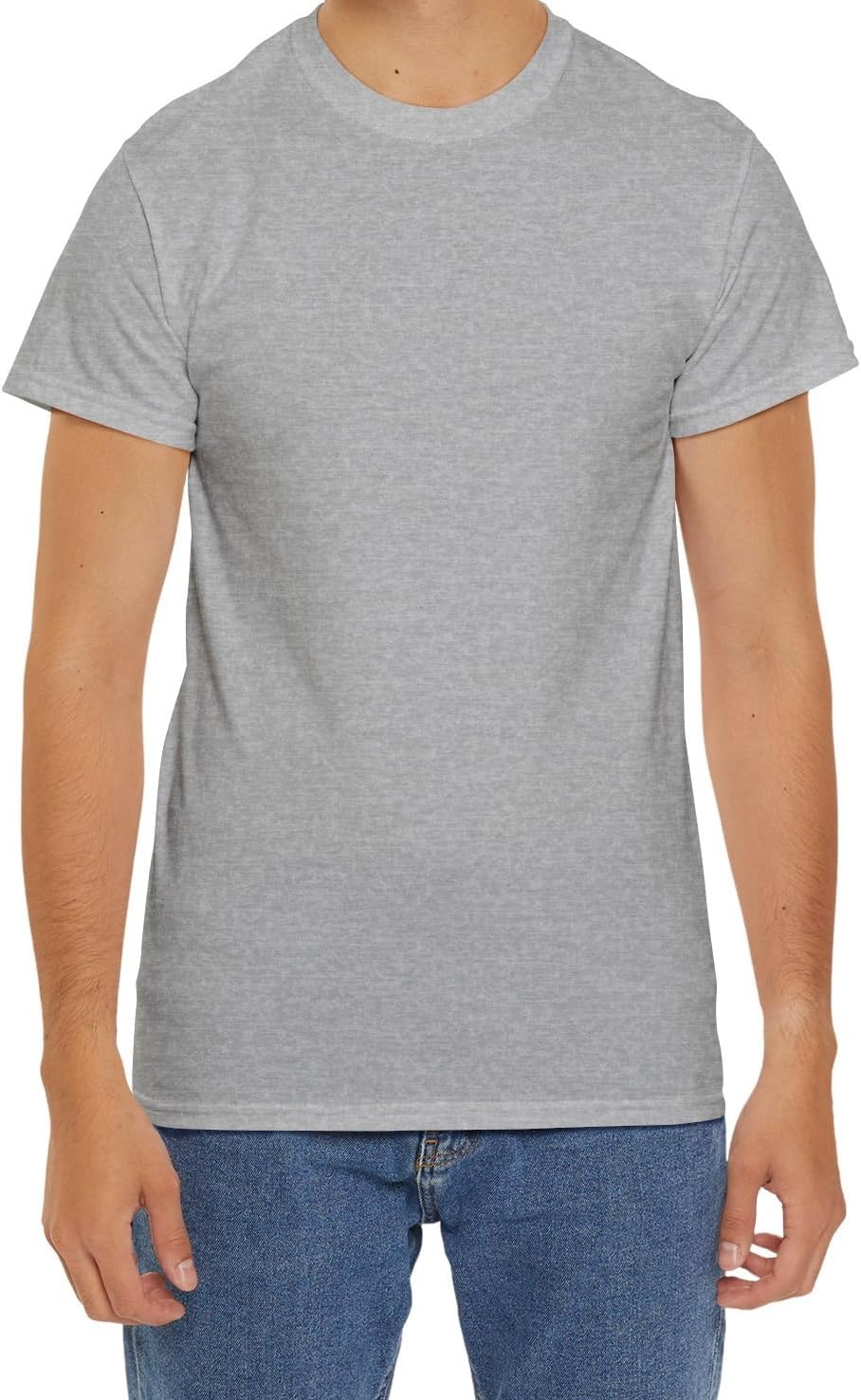 Premium Heavy Cotton T-Shirt for Men & Women | 100% Pure Cotton Tee | Durable, Soft & Classic Unisex Fit