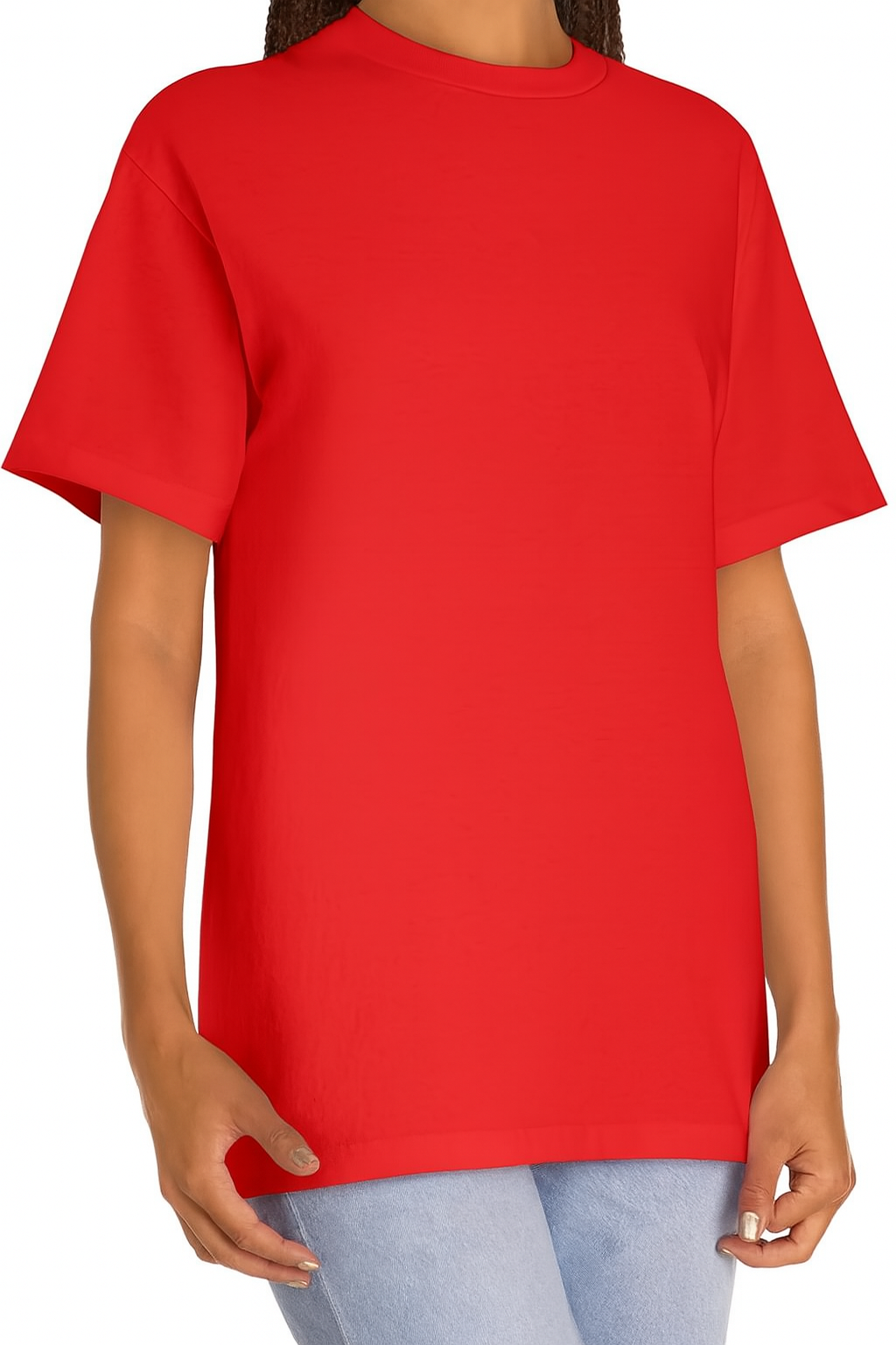 Premium Heavy Cotton T-Shirt for Men & Women | 100% Pure Cotton Tee | Durable, Soft & Classic Unisex Fit