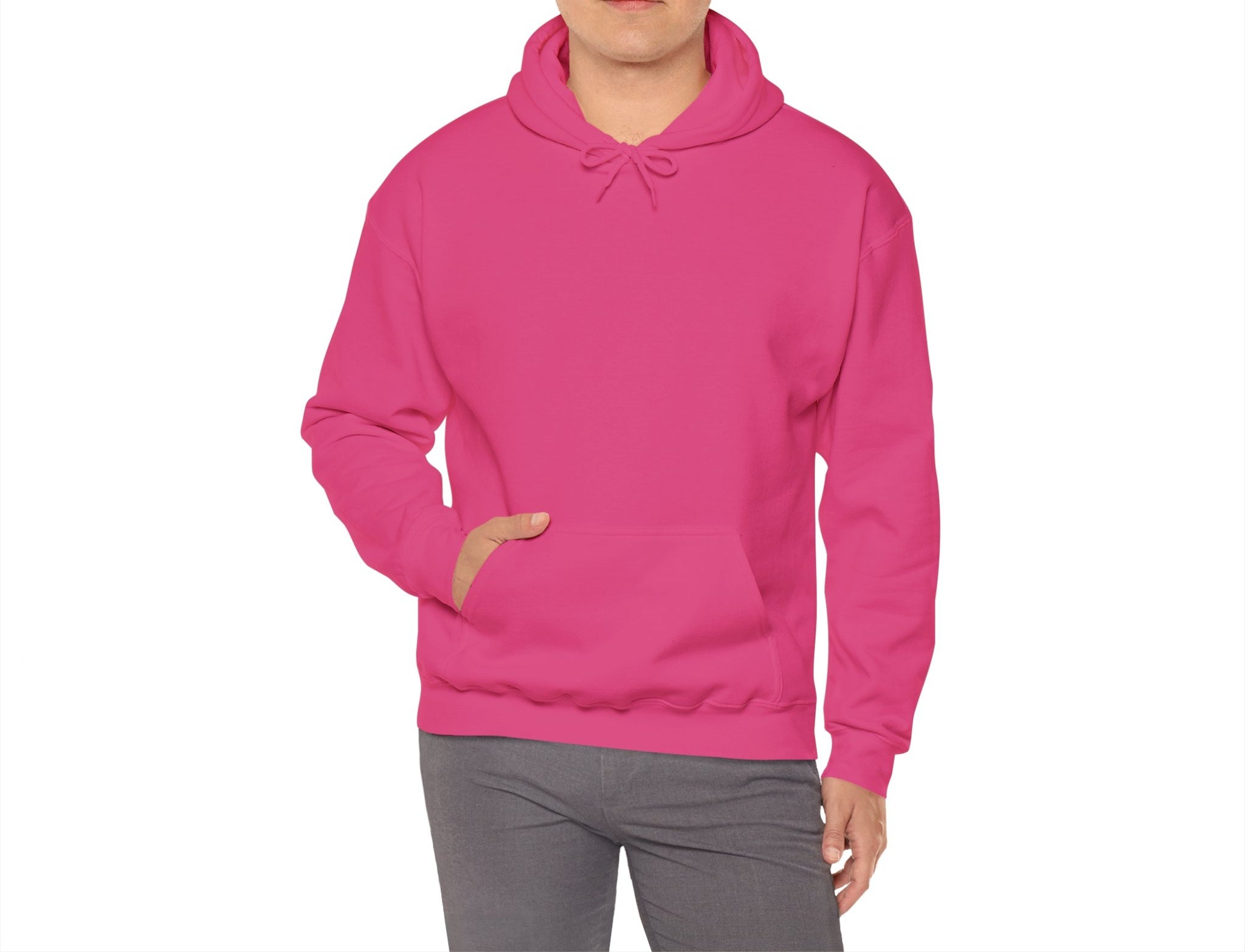 Unisex Heavyweight Hooded Sweatshirt - Premium Pullover Hoodie for Men & Women, From Manufacturer Cozy Winter Fleece for Cold Weather