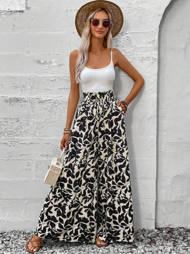 Summer Romantic Women's Wide Leg Pants