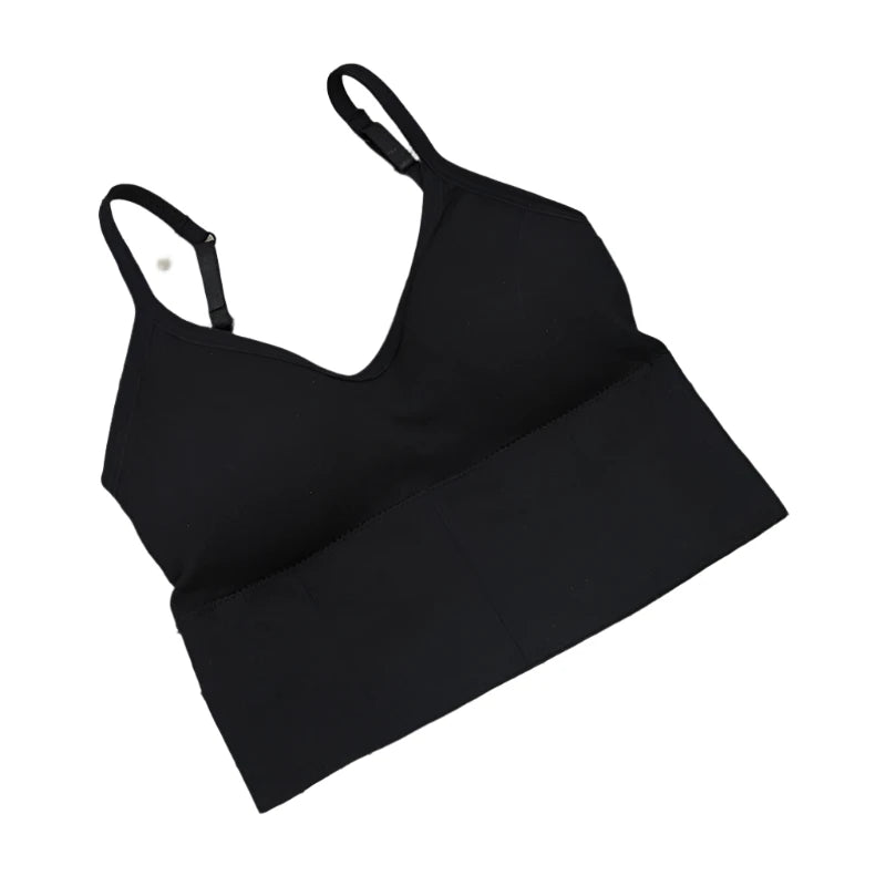 Misharen Seamless Girl Padded Wireless Sports Bra